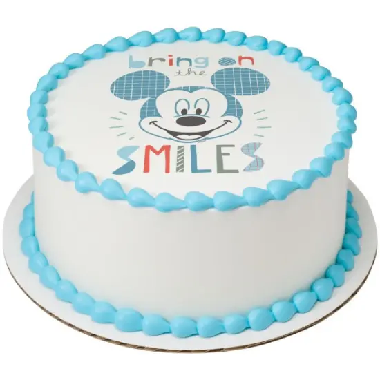Disney Baby Mickey Edible Cake Topper Image - 1/4 Sheet {2}