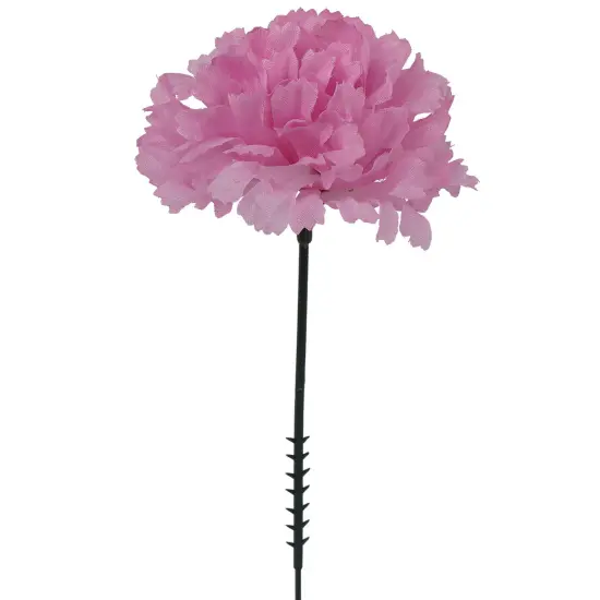5" Violet Carnation Picks - 100-Pack, 3.5" Wide Blooms, Lifelike Artificial Flowers, Perfect for Bouquets, Wreaths & Crafts - Spring & Event D&eacute;cor, Floral Home by Artificial Flowers {1}