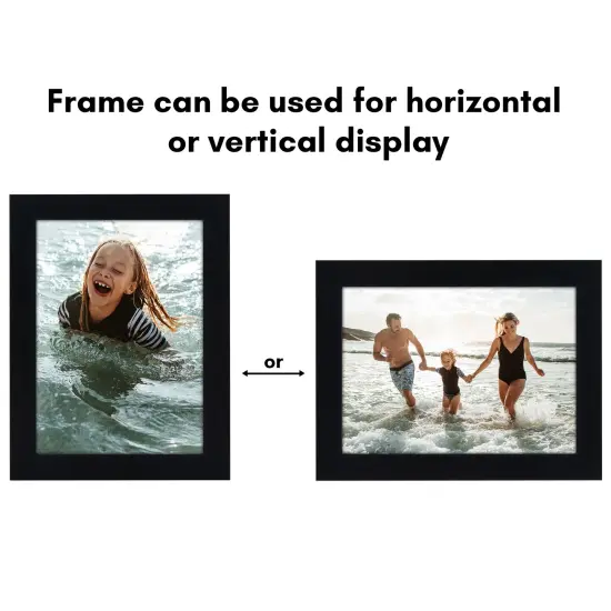 Americanflat Gallery-Style Picture Frame - Ideal Frame for Gallery Wall Display - Showcase Artwork, Prints, and Photos - Shatter Resistant Glass - Hanging Hardware with Drywall Anchor {10}