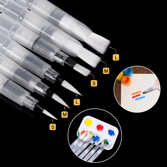 12 Pieces Water Color Brush Pen Set, Watercolor Paint Pens for Painting Markers {1}