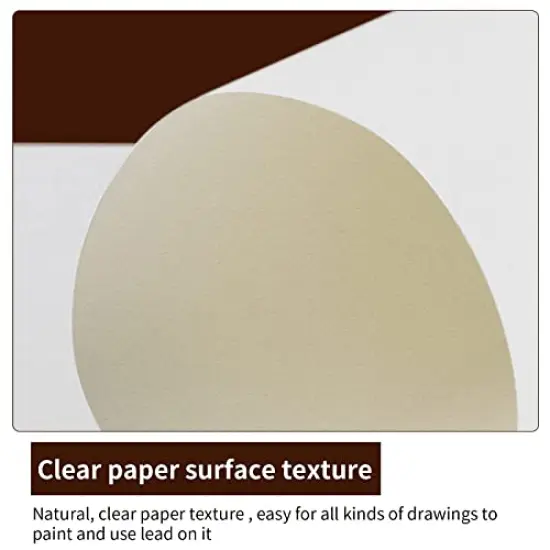 Sketch Pad, 9 x 12 inches, 60 Sheets (98lb/160gsm) Heavyweight Drawing Papers, Top Spiral Bound Hardcover Sketchbook, for Wet and Dry Media, Drawing, Painting {5}