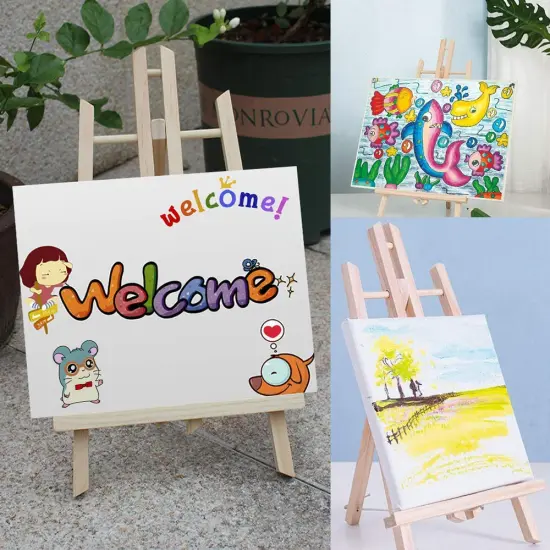 12'' Tabletop Display Artist Easel Stand, Art Craft Painting Easel, Wooden Easel Apply to Kids Artist Adults Students Classroom Etc. {3}