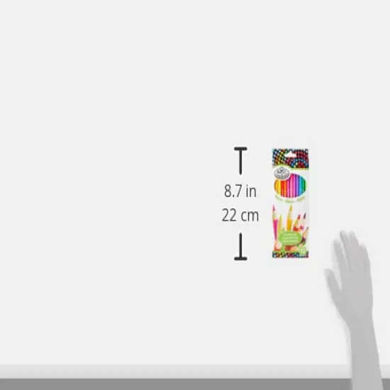 12 Count, BRUSH Neon Colored Pencils,12/Pkg {3}