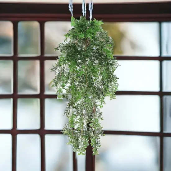 12-Pack: 24" UV Realistic Tea Leaf Vine Bush with 147 Tips by Floral Home&reg; {3}