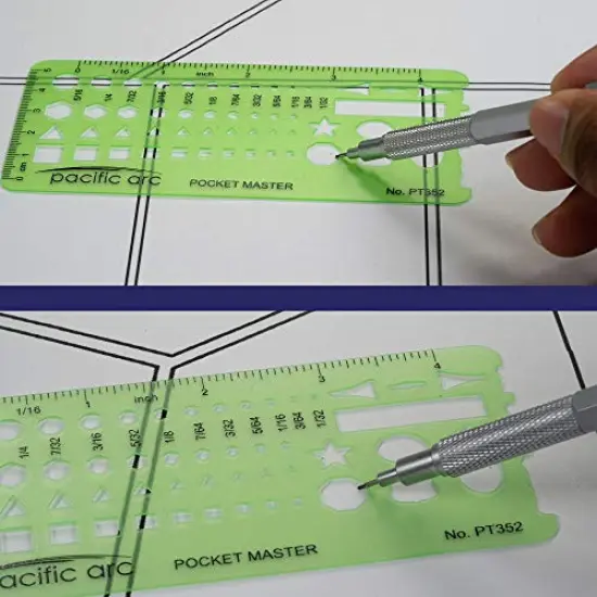 Pocket Master Template Guide, Featuring Perfect Circles, Hexagons, Triangles, and Squares {4}