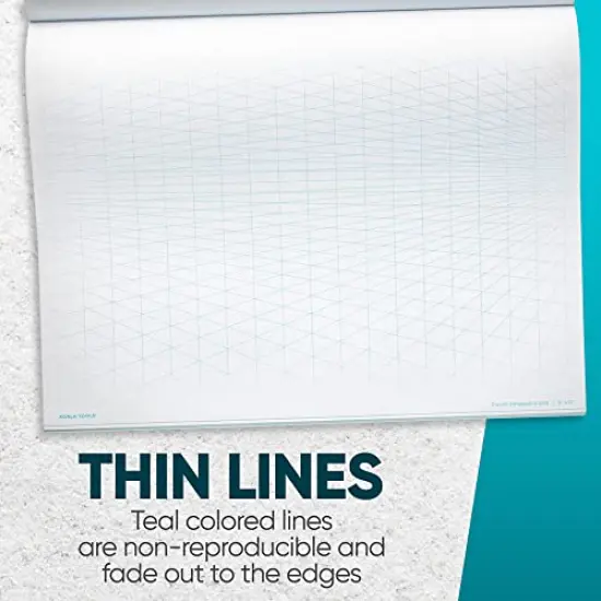 Drawing Perspective (1 and 2-Point) Large Sketch Pad (2 Point - 9 x 12) {4}