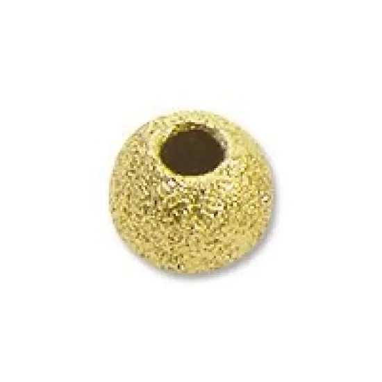 Bead Stardust 3mm Gold Filled (1-Pc) {1}