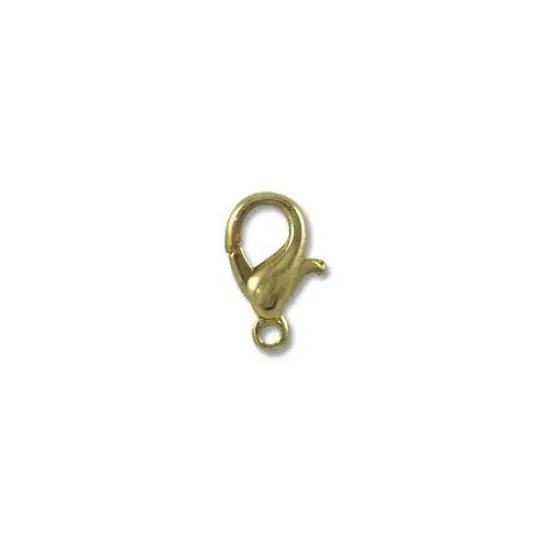 Lobster Clasp 10x5.5mm Gold Plated (1-Pc) {1}