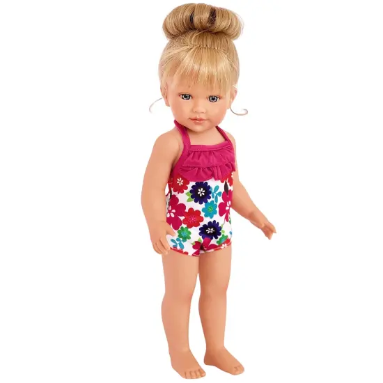 Hibiscus Swimsuit for 18 Inch Fashion Girl Dolls {1}