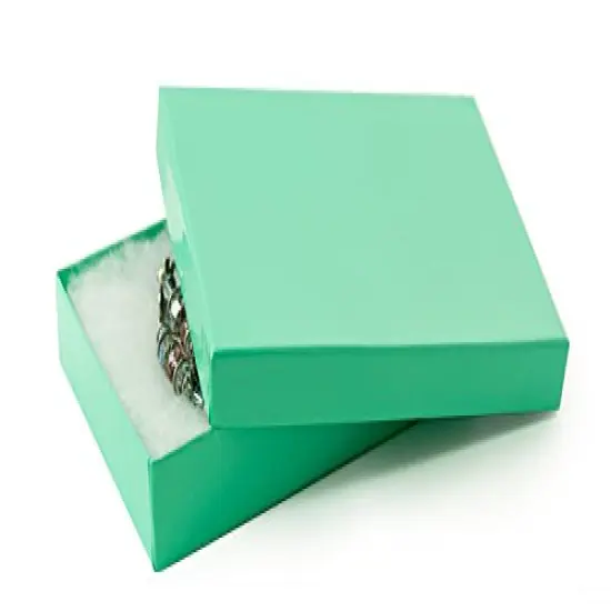 Teal Paper Jewelry Box #53 (Package of 20) {2}