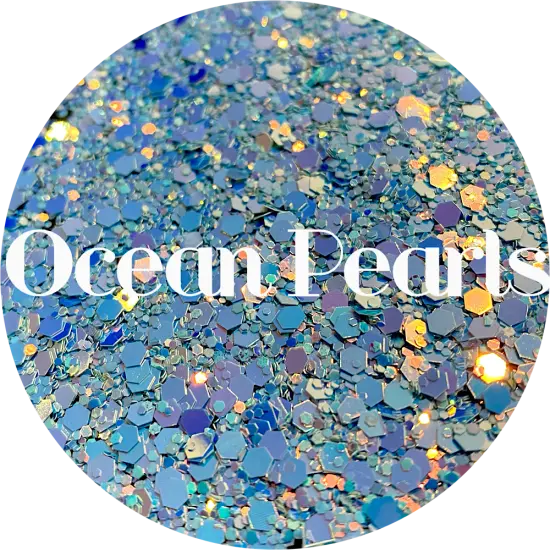 Polyester Glitter - Ocean Pearls by Glitter Heart Co.&trade; {1}