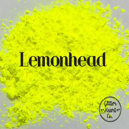 Lemonhead Neon Mica Powder by Glitter Heart Co.&trade; {2}