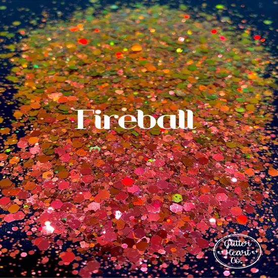 Polyester Glitter - Fireball by Glitter Heart Co.&trade; {3}