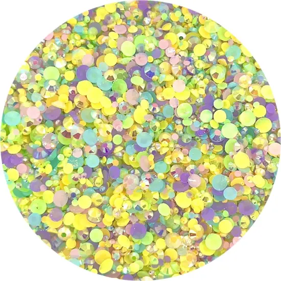 Pastel Jelly Mix Resin Rhinestones by Glitter Heart Co.&trade; {1}