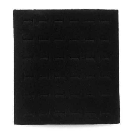 Foam Ring Pad Half Size Black {1}
