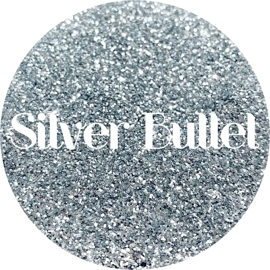 Polyester Glitter - Silver Bullet by Glitter Heart Co.&trade; {1}