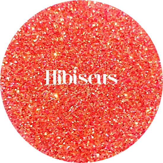 Polyester Glitter - Hibiscus by Glitter Heart Co.&trade; {1}