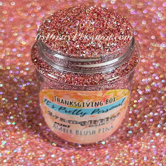 "MINI Amber Blush Pink"- Gramglitter (HOLOGRAM) {1}