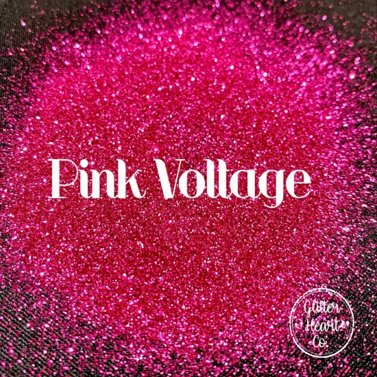 Polyester Glitter - Pink Voltage by Glitter Heart Co.&trade; {2}