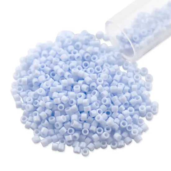 Miyuki Delica Seed Bead 11/0 Opaque Lilac Whisper {1}