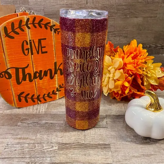 Polyester Glitter - Fall Plaid Glitter Set by Glitter Heart Co.&trade; {2}