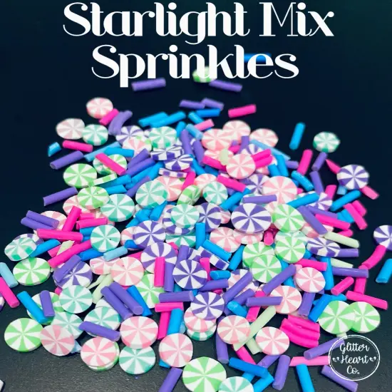Fake Sprinkles - Starlight Mix Sprinkles by Glitter Heart Co.&trade; {2}
