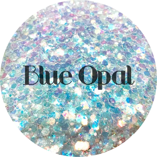 Polyester Glitter - Blue Opal by Glitter Heart Co.&trade; {1}