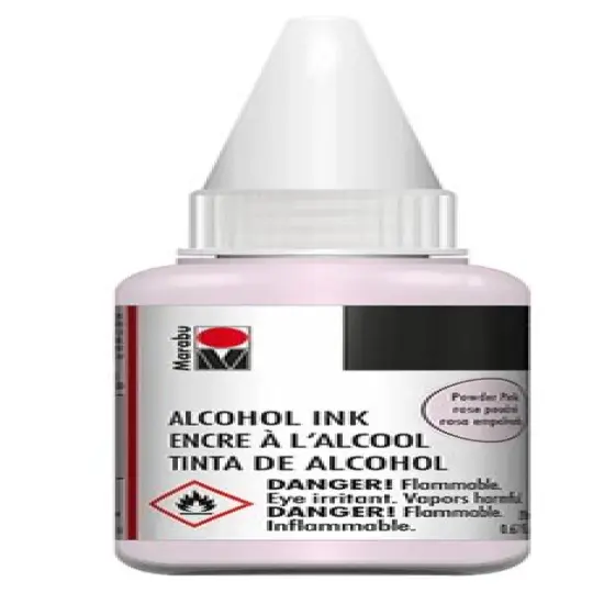 Marabu Powder Pink Alcohol Ink {1}