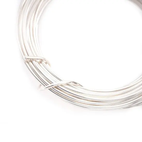 JewelrySupply 20 Gauge .925 Sterling Silver Wire Dead Soft Round (5-Feet) Made in USA {4}