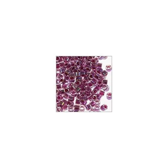 Miyuki Delica Seed Bead 11/0 Transparent Wine AB {4}