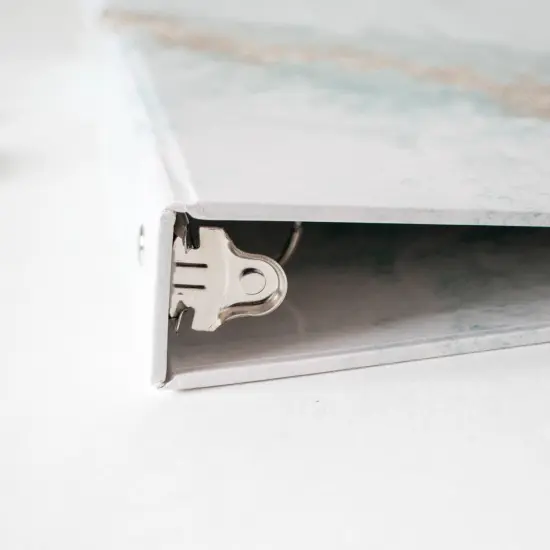 bloom daily planners 1" Ring Binder, 10" x 11.5", Blue Crystal {3}