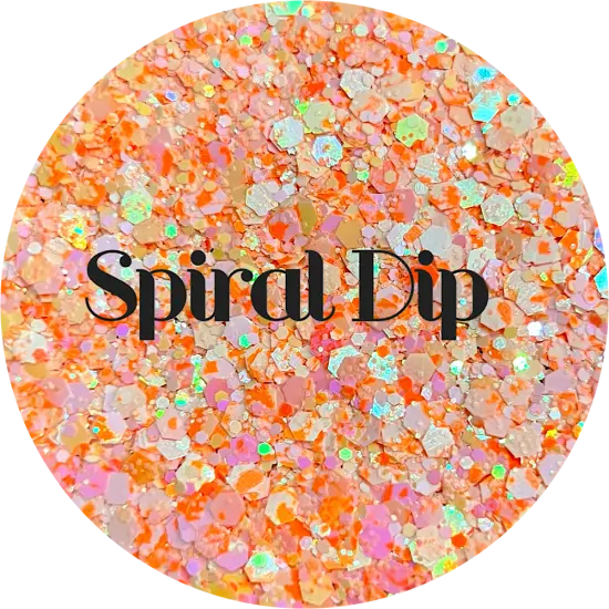Polyester Glitter - Spiral Dip by Glitter Heart Co.&trade; {1}