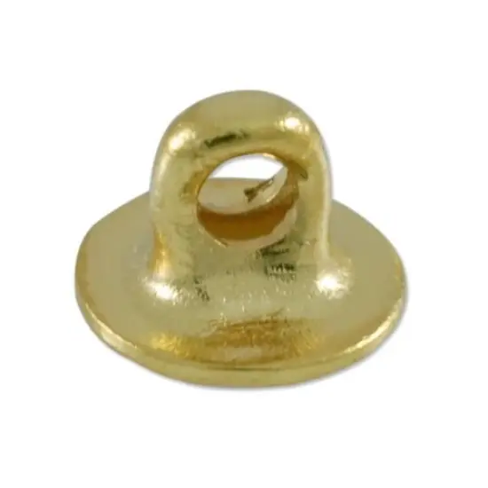 JewelrySupply Up Eye 5mm Gold Plated (10-Pcs) {1}