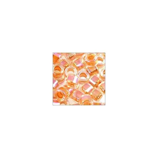 Miyuki Delica Seed Bead 11/0 Transparent Peach AB {3}