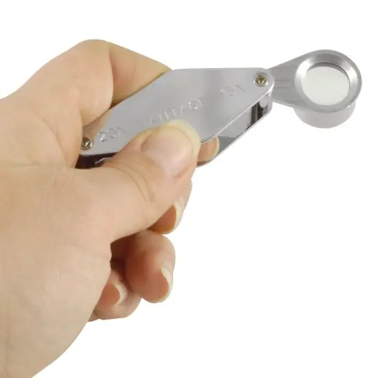 Eye Loupe with Two Jewelry Magnifying Loops 15X & 20X {3}