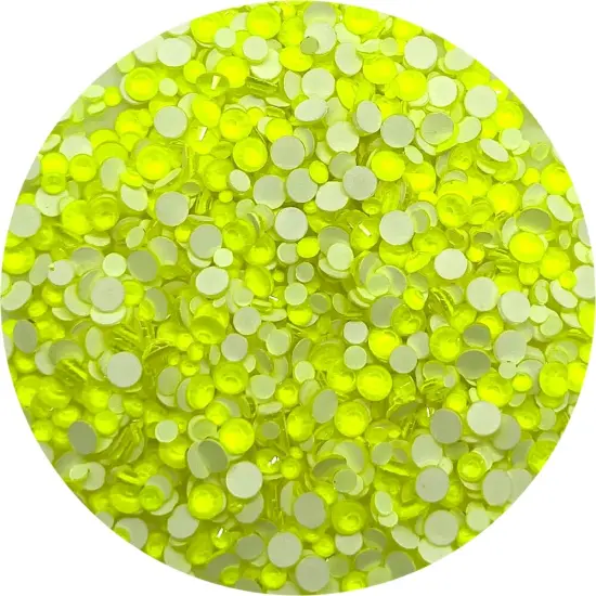 Glass Rhinestones - 90's Yellow - Lauren Quigley's Rock Candy by Glitter Heart Co.&trade; {1}