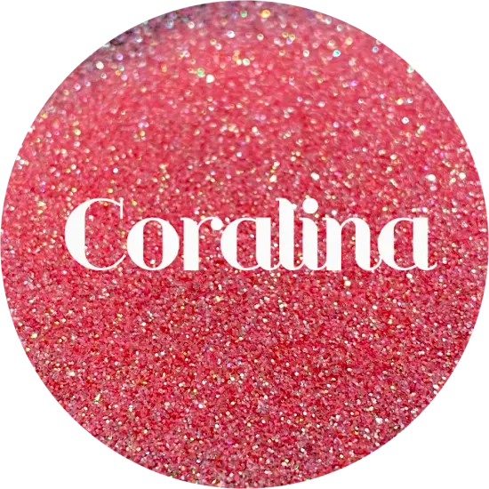 Polyester Glitter - Coralina by Glitter Heart Co.&trade; {1}