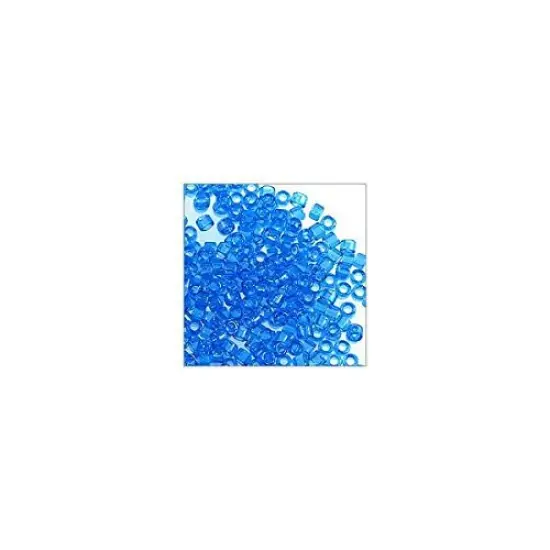 Miyuki Delica Seed Bead 11/0 Transparent Capri Blue {4}
