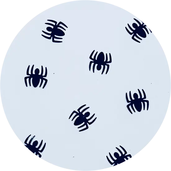 Polyester Glitter - Spiders Glitter Shapes by Glitter Heart Co.™ {1}