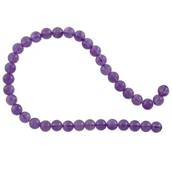 Amethyst Round Beads 4mm (15" Strand) {1}