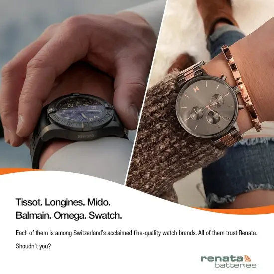 #315 Renata Watch Batteries 2Pcs {6}