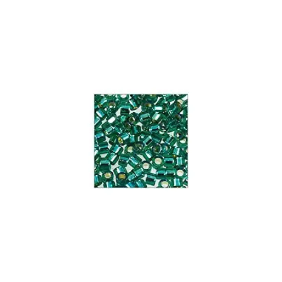 Miyuki Delica Seed Bead 11/0 Silver Lined Teal {6}