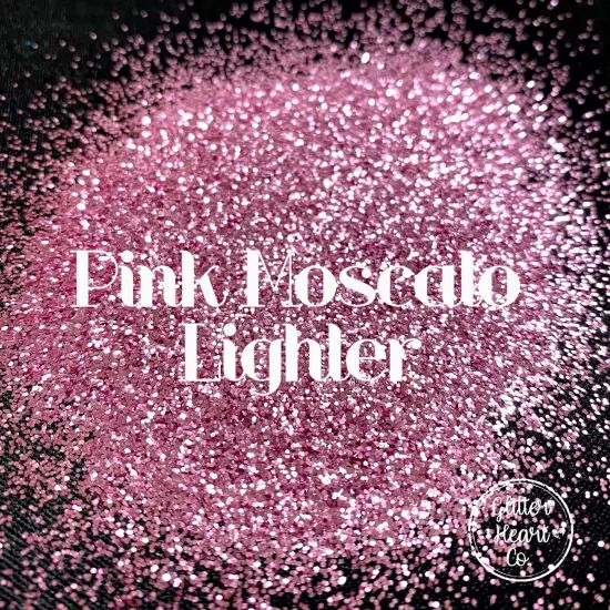 Polyester Glitter - Pink Moscato - Slightly Lighter by Glitter Heart Co.&trade; {3}