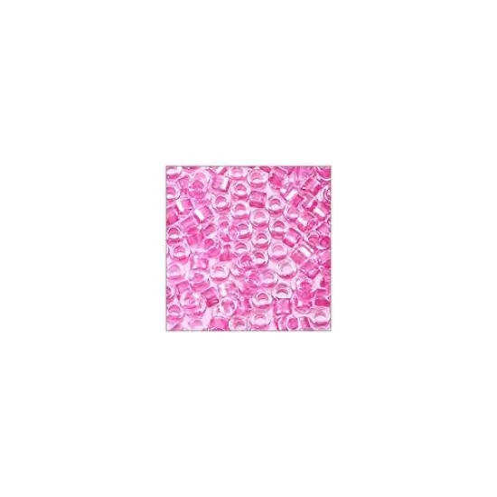 Miyuki Delica Seed Bead 11/0 Color Lined Rose {3}