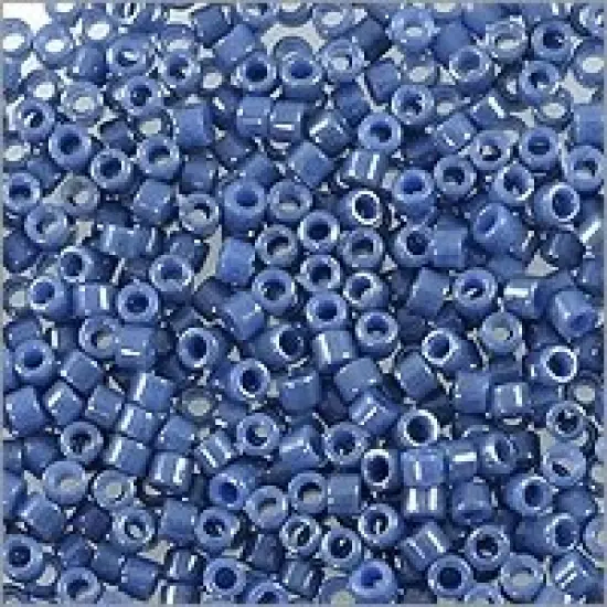 Miyuki Delica Seed Bead 11/0 Light Lapis Glazed Luster Opaque {2}