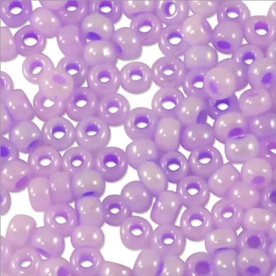 Miyuki Round Rocaille Seed Bead 11/0 Ceylon Lilac {2}