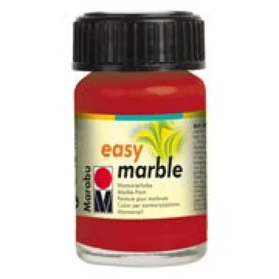 Ruby Red Marabu Marble Paint {1}