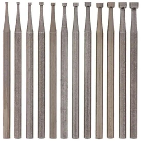 12 Piece Round Cup Burs Set {1}