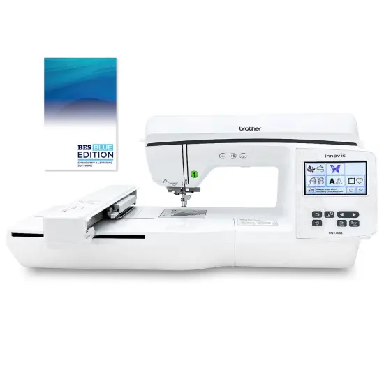 Brother Innov-is NQ1700E Embroidery Machine 10x6 With SABESBLUE Software Bundle {1}