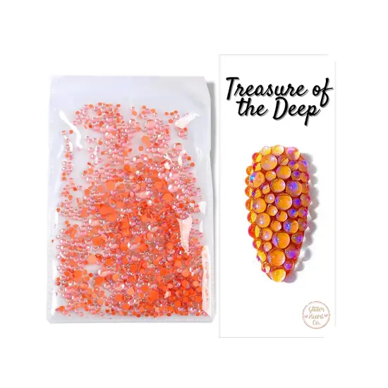 Glass Mermaid Tear Rhinestones - Treasure of the Deep by Glitter Heart Co.&trade; {3}